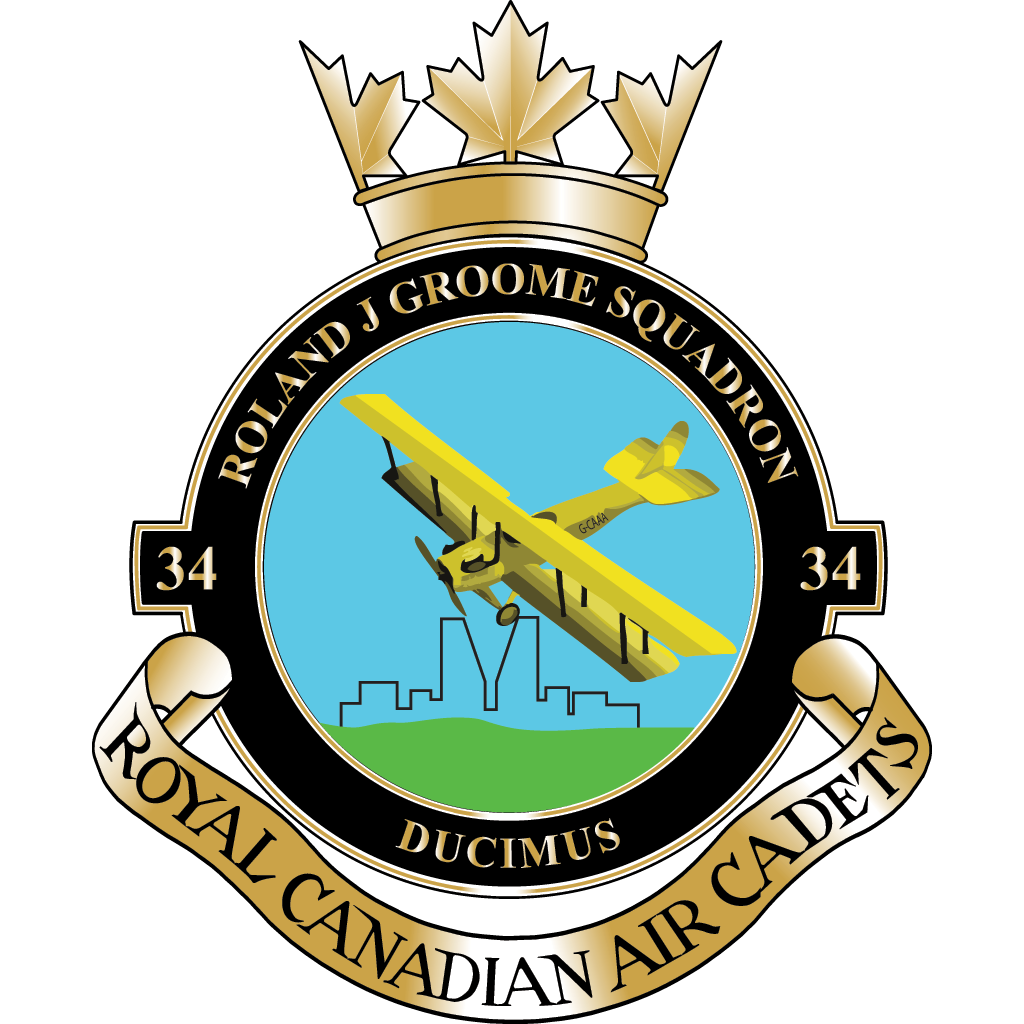 #34 Regina Air Cadets Logo